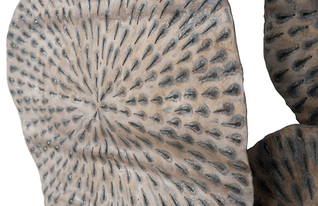 American Home Furniture Phillips Collection Metal Lotus Wall Art