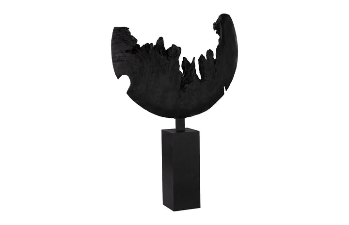 American Home Furniture Phillips Collection Broken Moon Statue