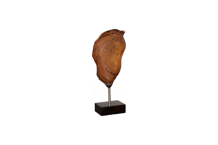 American Home Furniture Phillips Collection Metallurgy Wood Sculpture