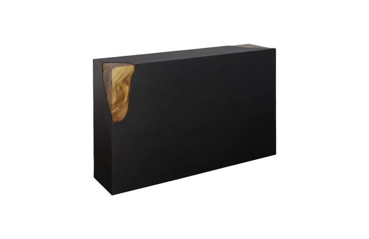 American Home Furniture Phillips Collection Cornered Console Table