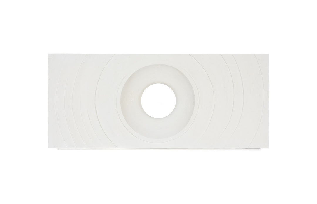 72"D x 16"W x 32"H/White Stone