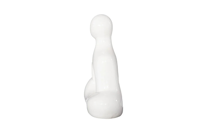 17"D x 8"W x 22"H/White