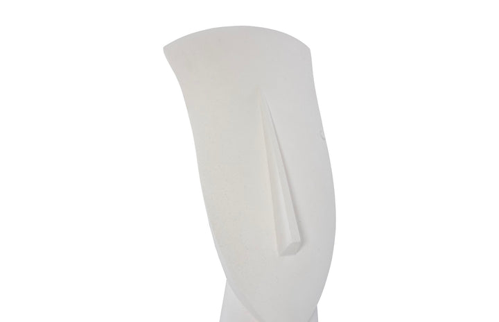 18"D x 18"W x 39"H/White Stone