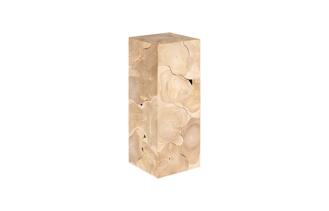 12"D x 12"W x 32"H/Square, Bleached, MD