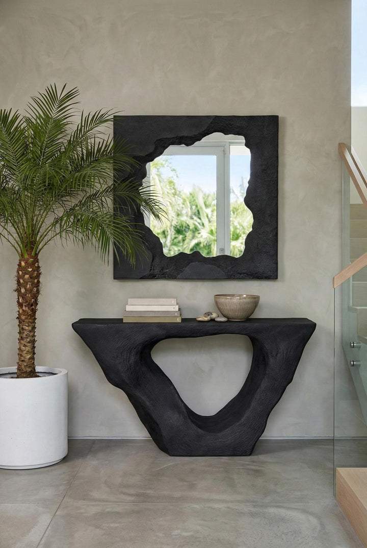 Magma Mirror in setting