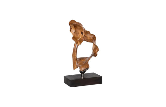 American Home Furniture Phillips Collection Metallurgy Wood Sculpture