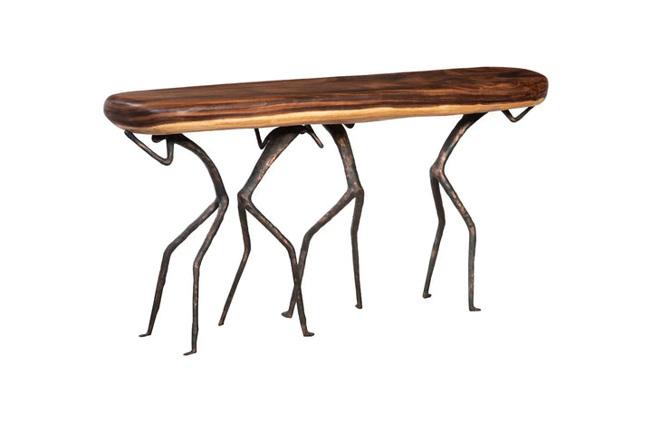 American Home Furniture Phillips Collection Atlas Console Table
