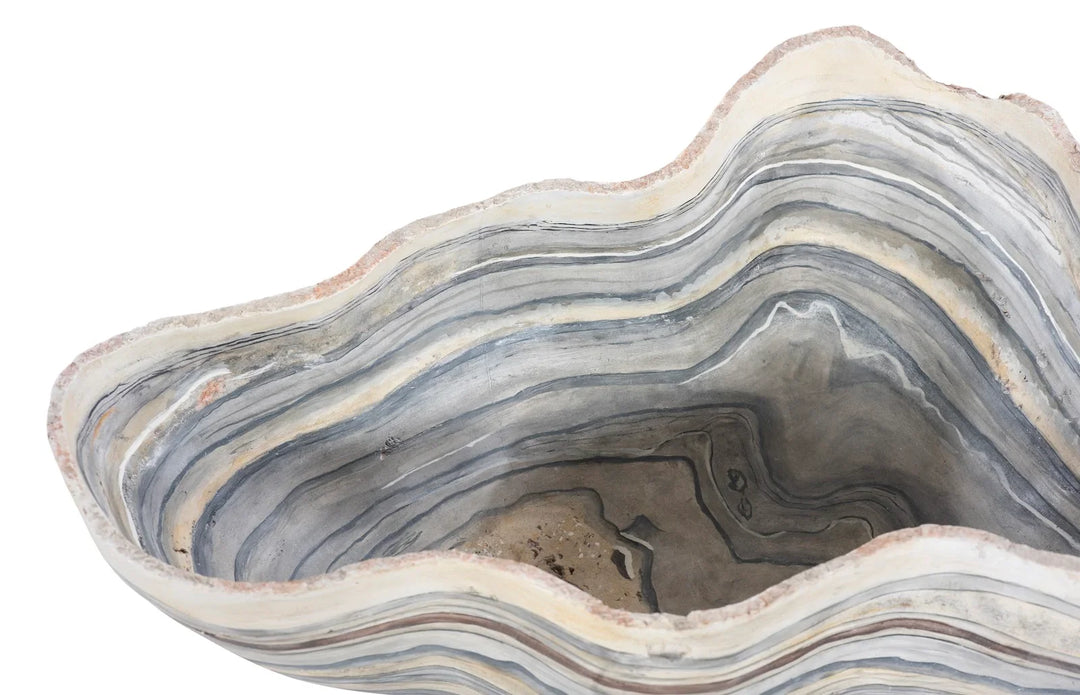 21"D x 16"W x 8"H/Faux Finish, Large