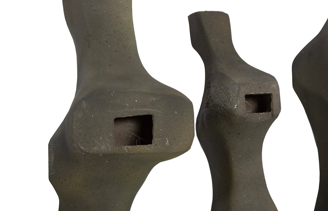 5"D x 5"W x 39"H/Stone Cast