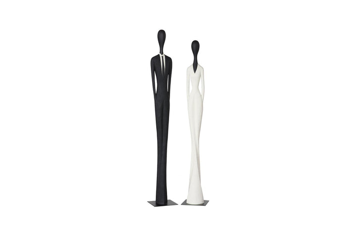 Black, White