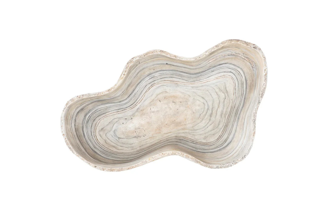 17"D x 11"W x 6"H/Faux Finish, Small
