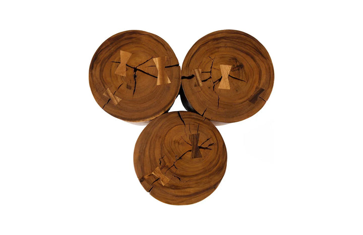 22"D x 22"W x 23"H/Natural, Large