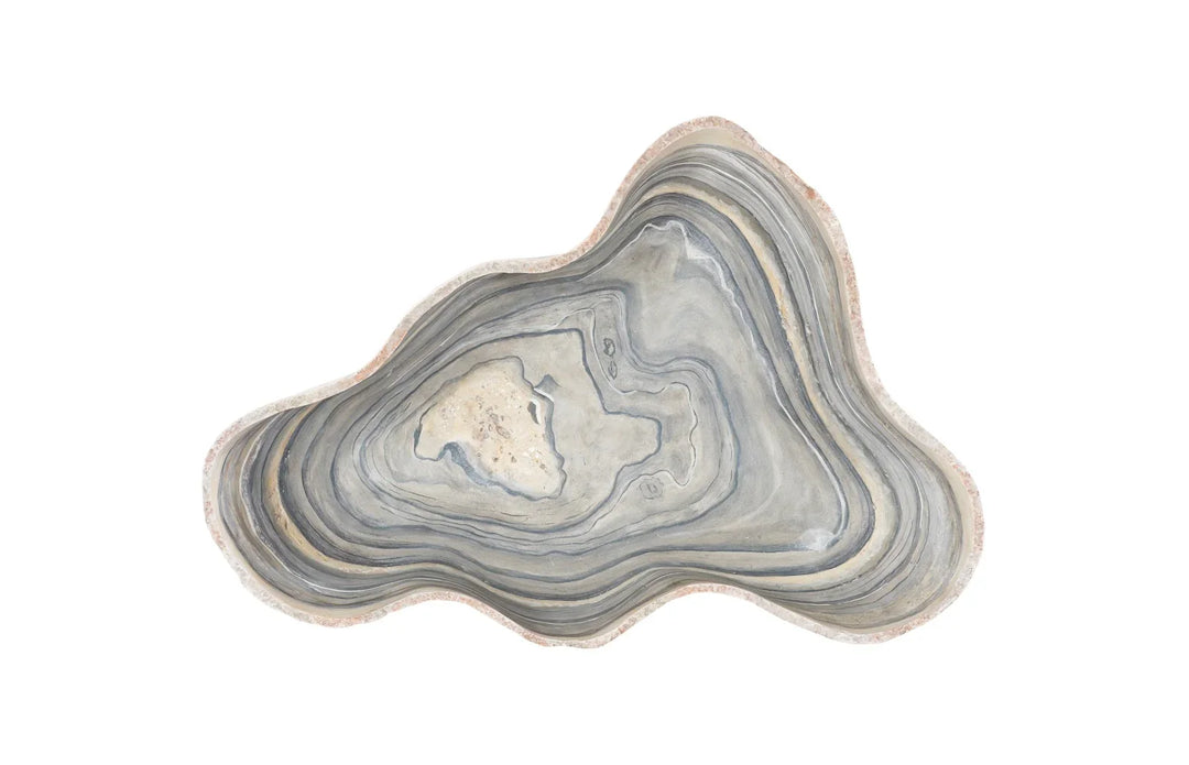 21"D x 16"W x 8"H/Faux Finish, Large