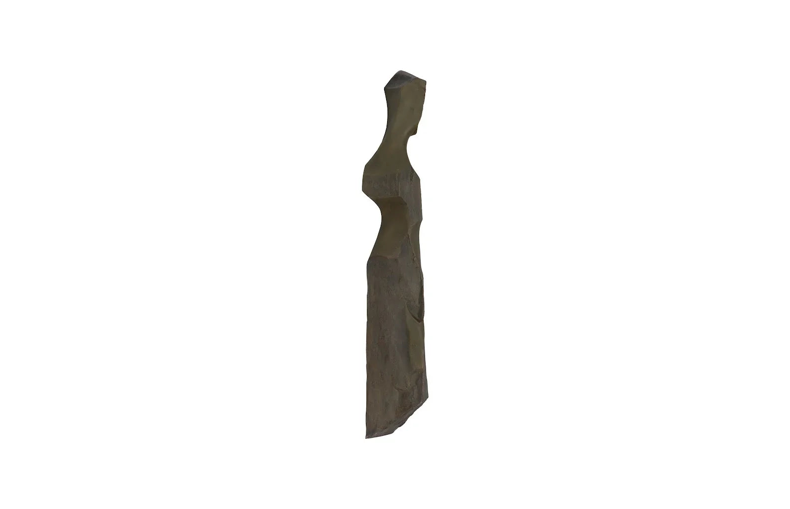 11.5"D x 8"W x 60.5"H/Stone Cast