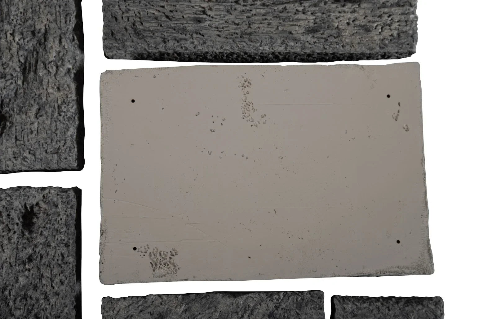 American Home Furniture Phillips Collection Etched Rock Puzzle Wall Tiles