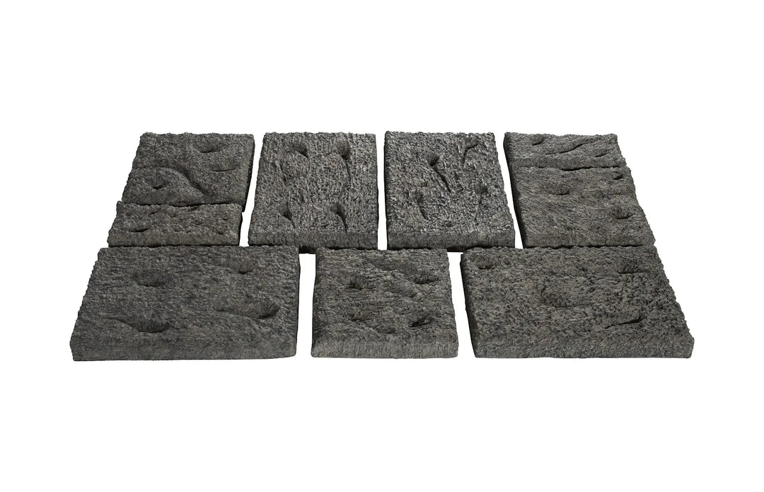 American Home Furniture Phillips Collection Etched Rock Puzzle Wall Tiles