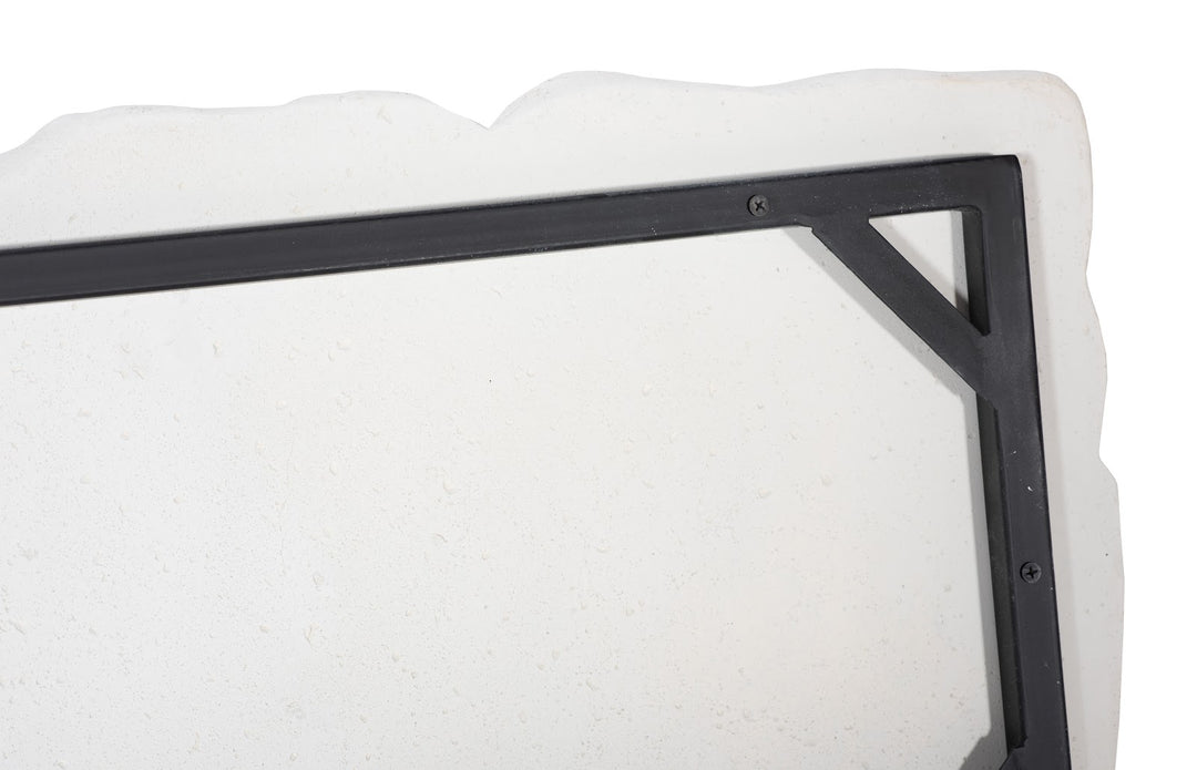 15"D x 4"W x 47"H/White Stone