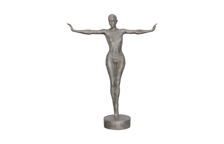 American Home Furniture Phillips Collection Outstretched Arms Standing Sculpture