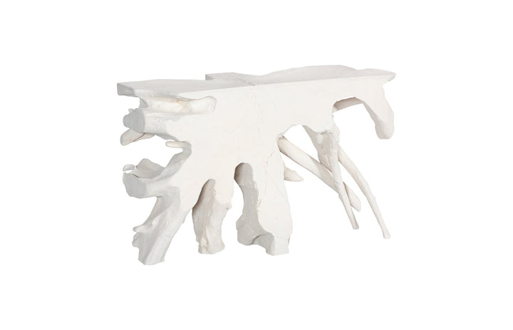 American Home Furniture Phillips Collection Contour Cast Root Console