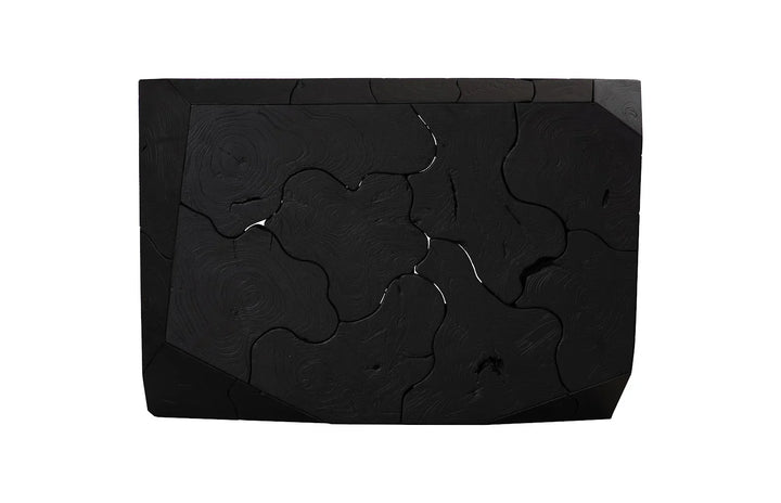 42"D x 29"W x 17"H/Black Finish
