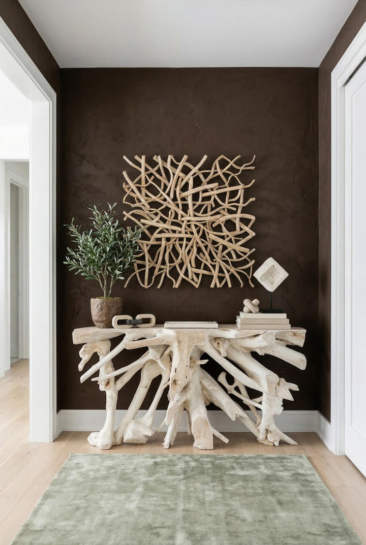 Vine Wall Tile in setting