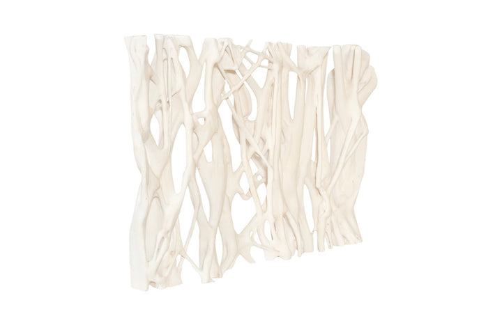 American Home Furniture Phillips Collection Cast Entwined Rectangular Wall Root