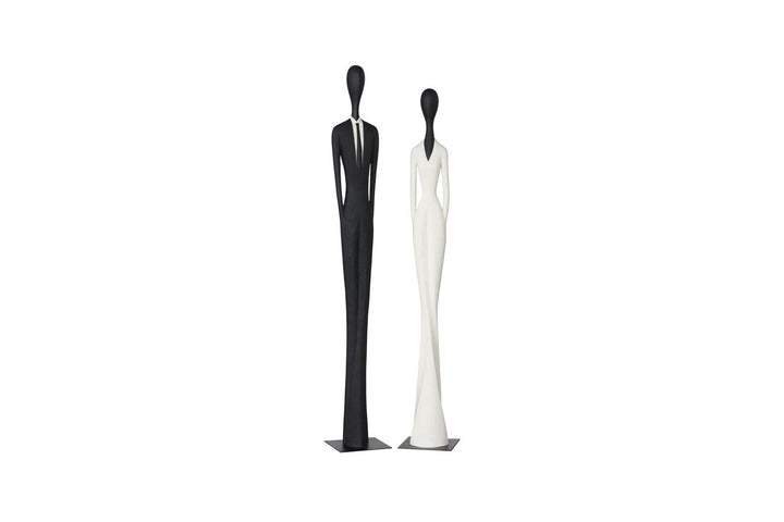 Black, White