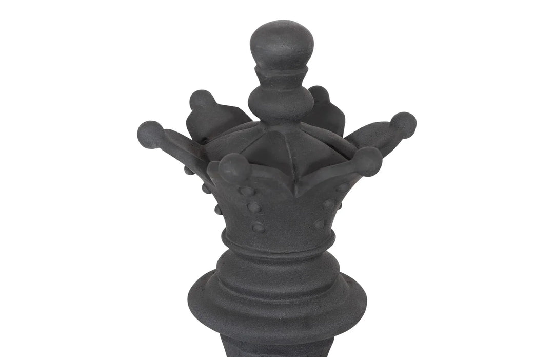 12"D x 12"W x 38"H/Black