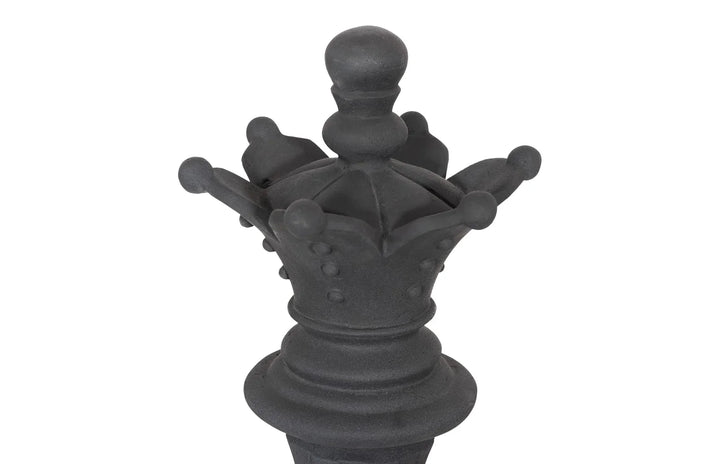 12"D x 12"W x 38"H/Black