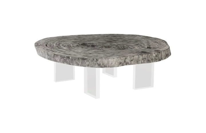55"D x 48"W x 15"H/Gray Stone