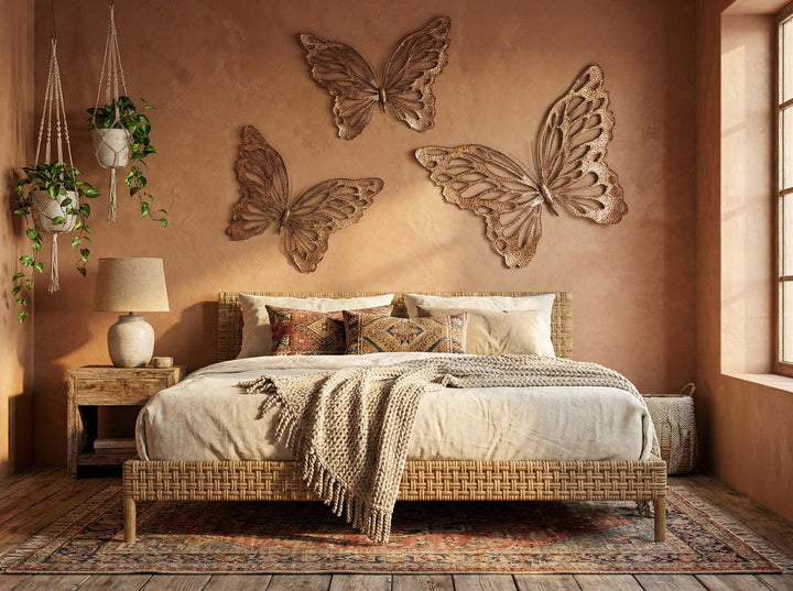 Butterfly Wall Art, LG in setting