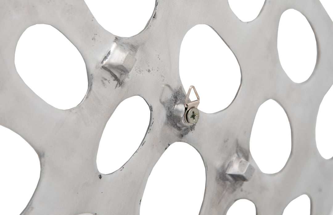 14"D x 1"W x 14"H/Silver