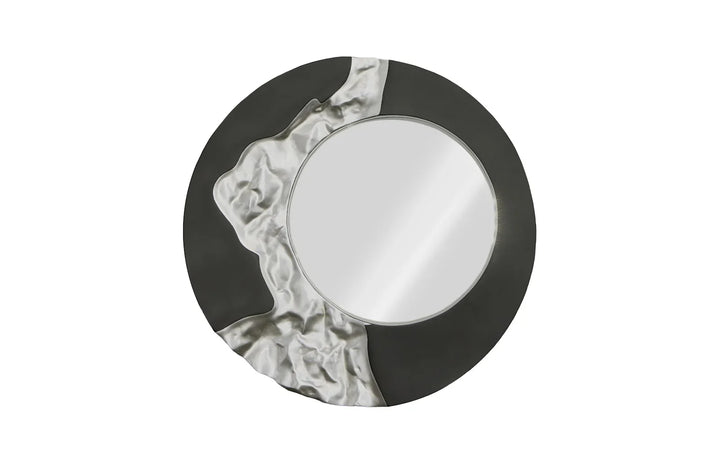 39"D x 4"W x 39"H/Black, Silver
