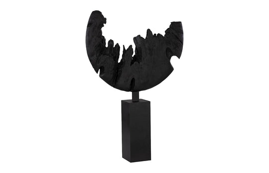 American Home Furniture Phillips Collection Broken Moon Statue