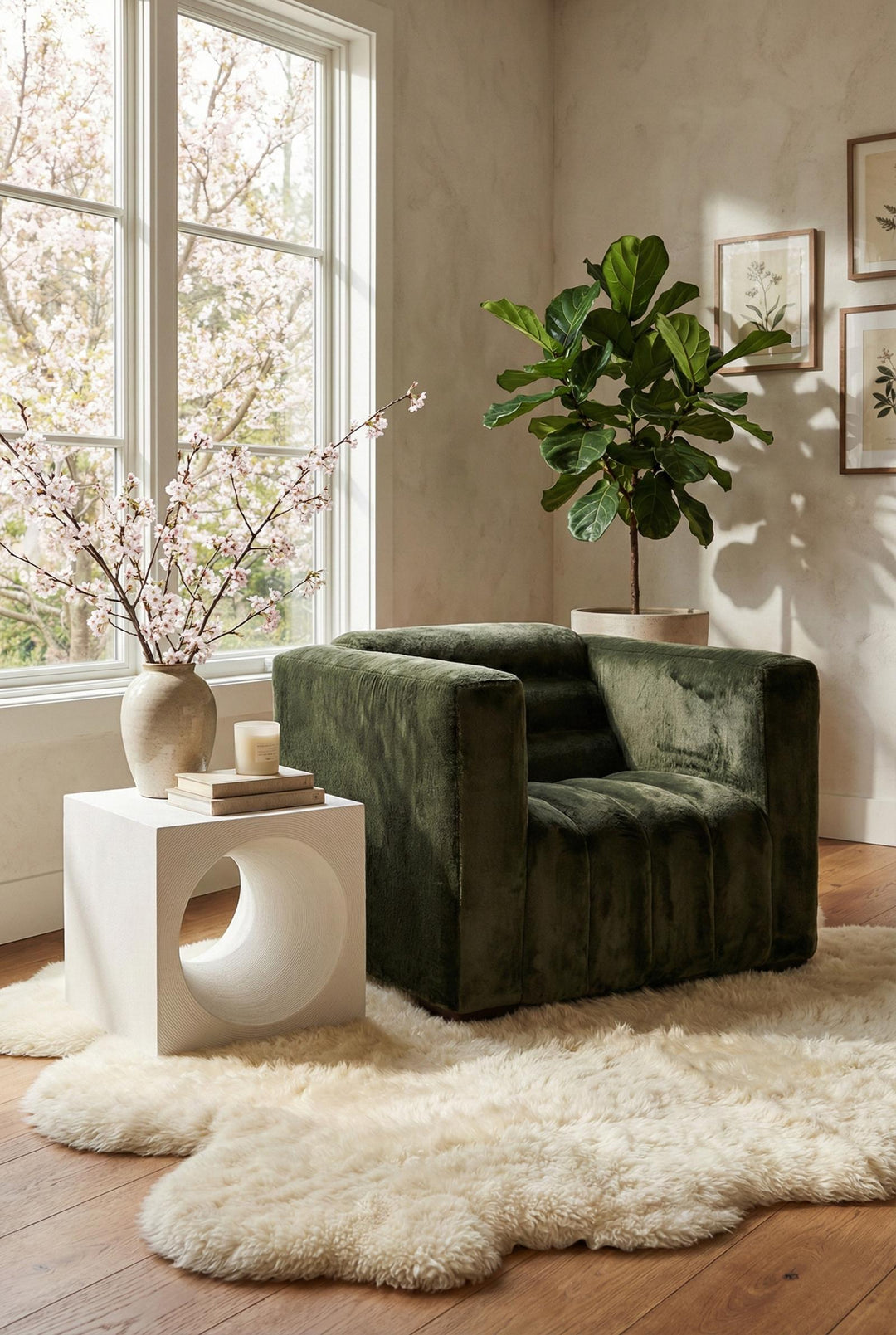Void Side Table in setting