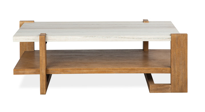 Carrington Honey Wheat Rectangular Cocktail Table - T5930-43