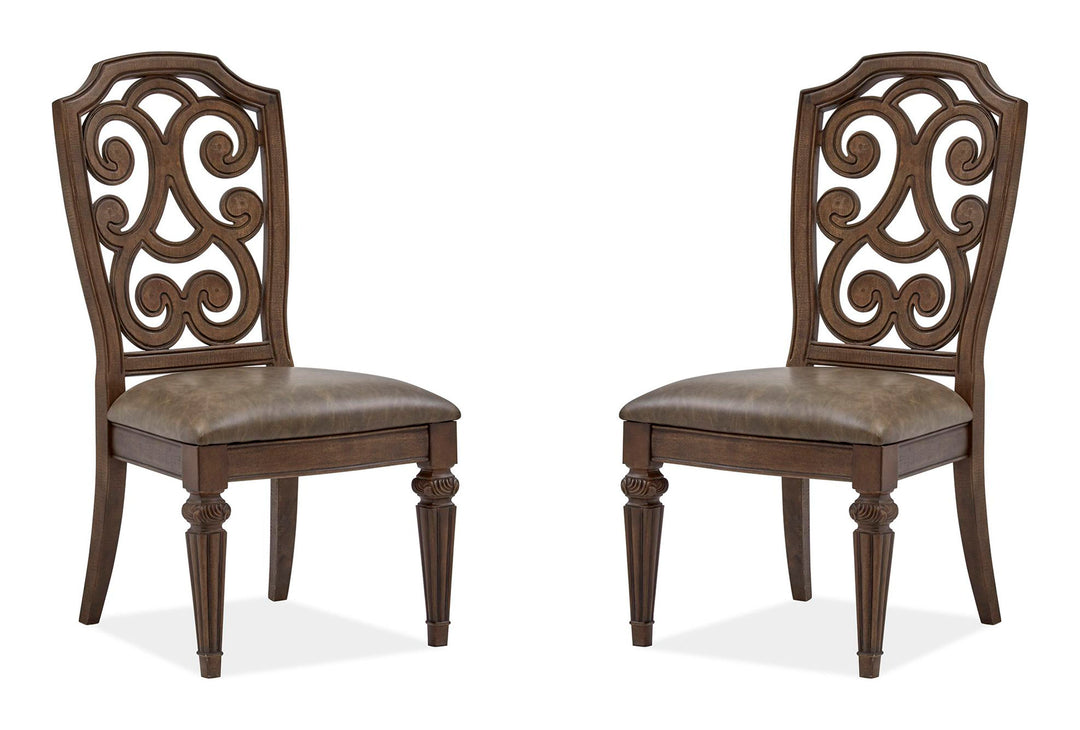 Durango Willadeene Brown Side Chair - Set of 2 - D5133-62