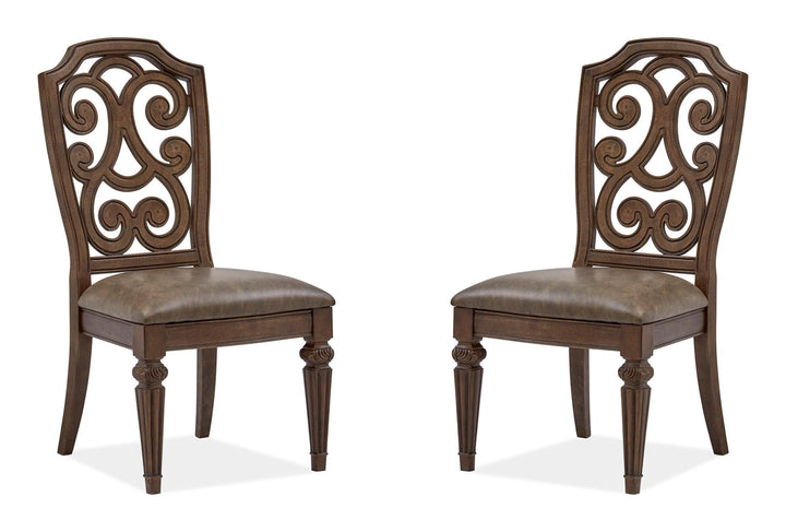 Durango Willadeene Brown Side Chair - Set of 2 - D5133-62