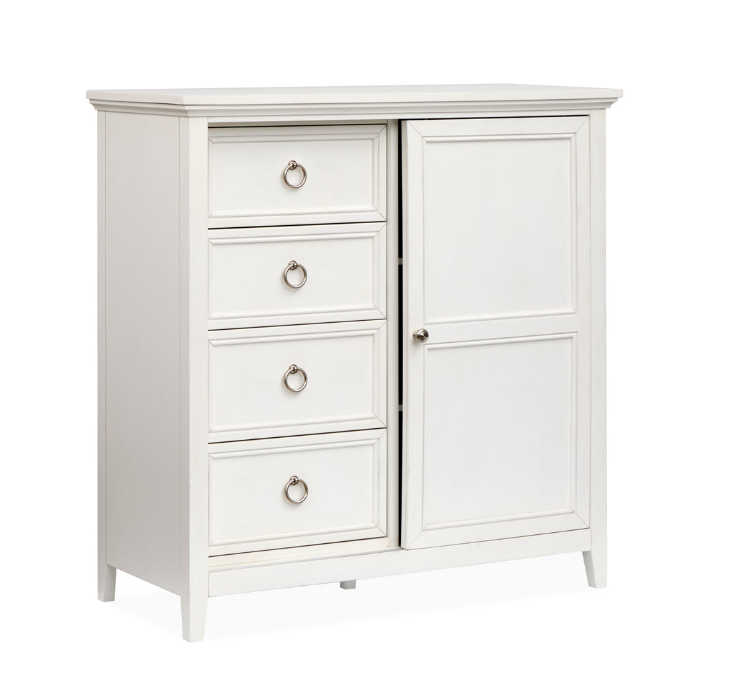 Juniper Hill Whisper White Door Chest - B6478-13