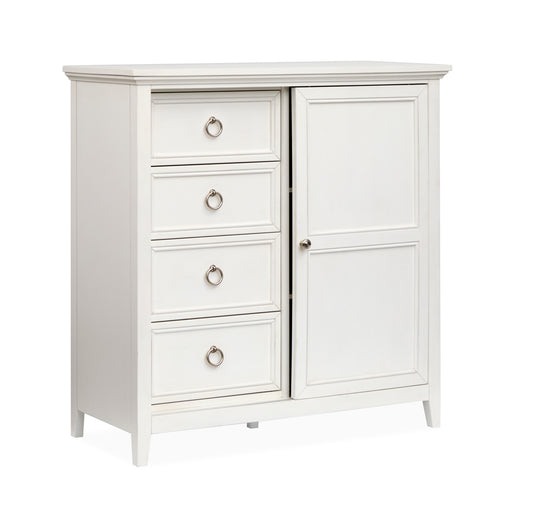 Juniper Hill Whisper White Door Chest - B6478-13