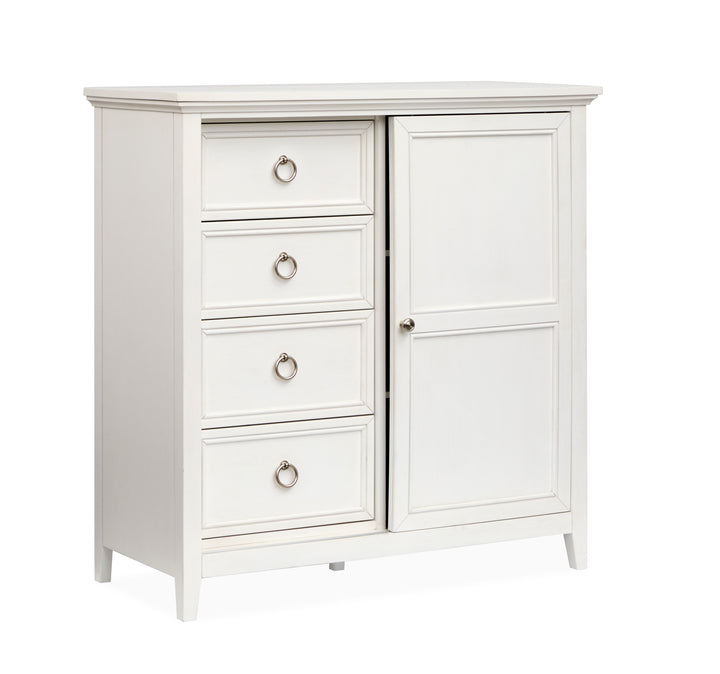 Juniper Hill Whisper White Door Chest - B6478-13