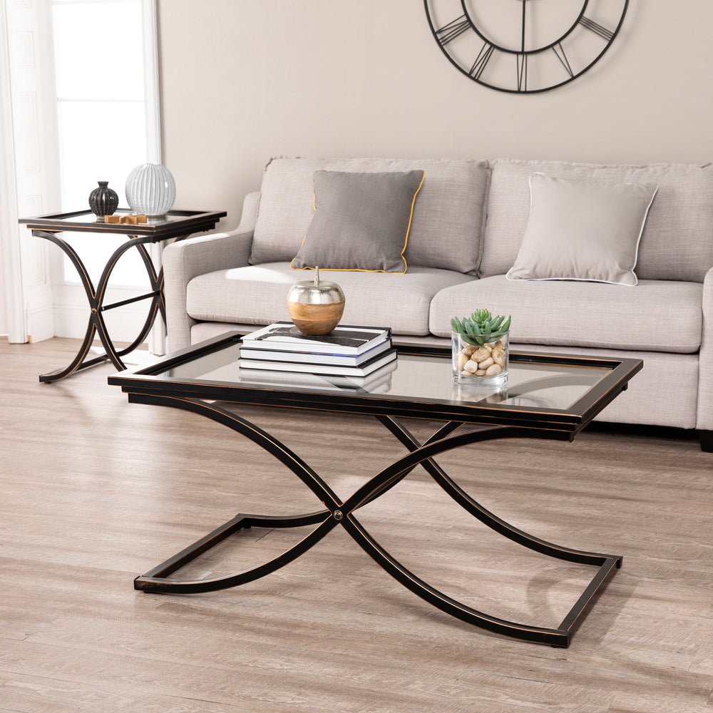 American Home Furniture | SEI Furniture - Vogue Cocktail Table - Black