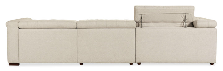 132.00"D x 132.00"W x 28.75"H/Beige