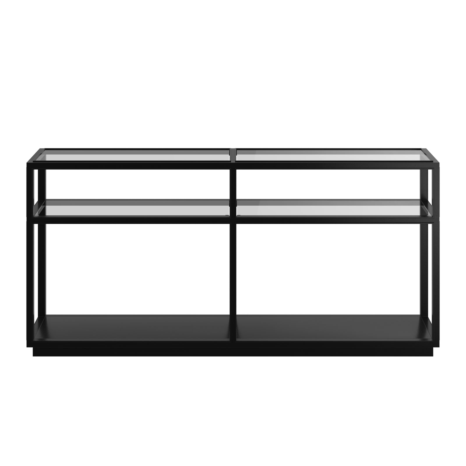 Glaze Console Table-Onyx