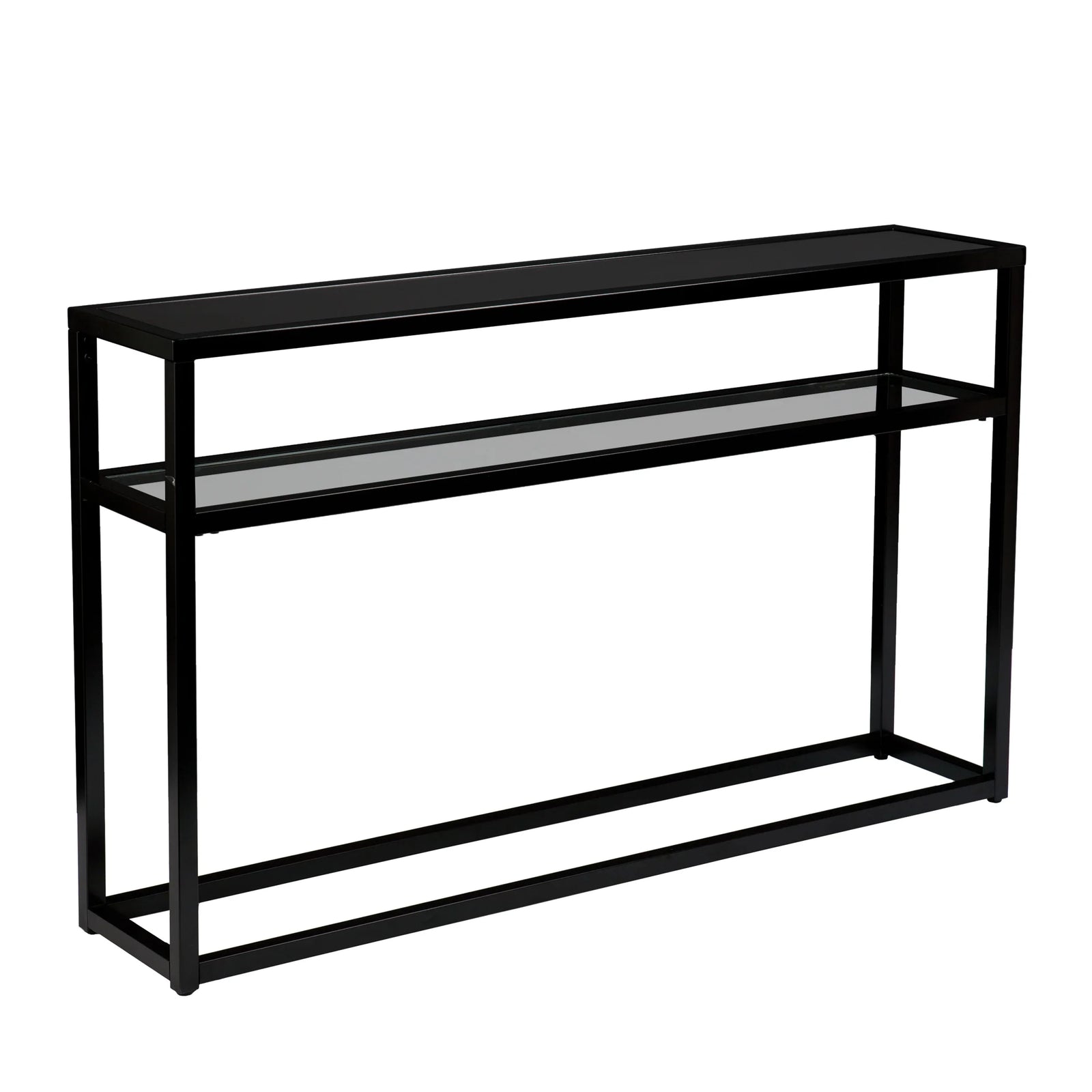 SEI Furniture Holly & Martin Baldrick Console Table - Black CONSOLE TABLES