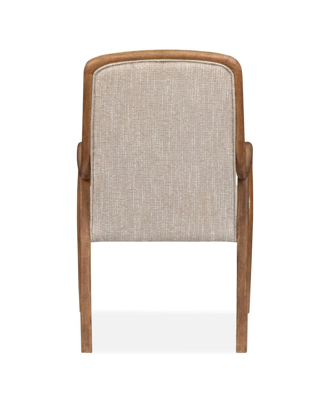 Woodward Dark Clove Wood Slat Back Arm Chair - Set of 2 - D6521-73