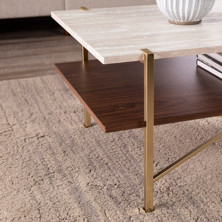 American Home Furniture | SEI Furniture - Ardmillan Rectangular Cocktail Table w/ Storage