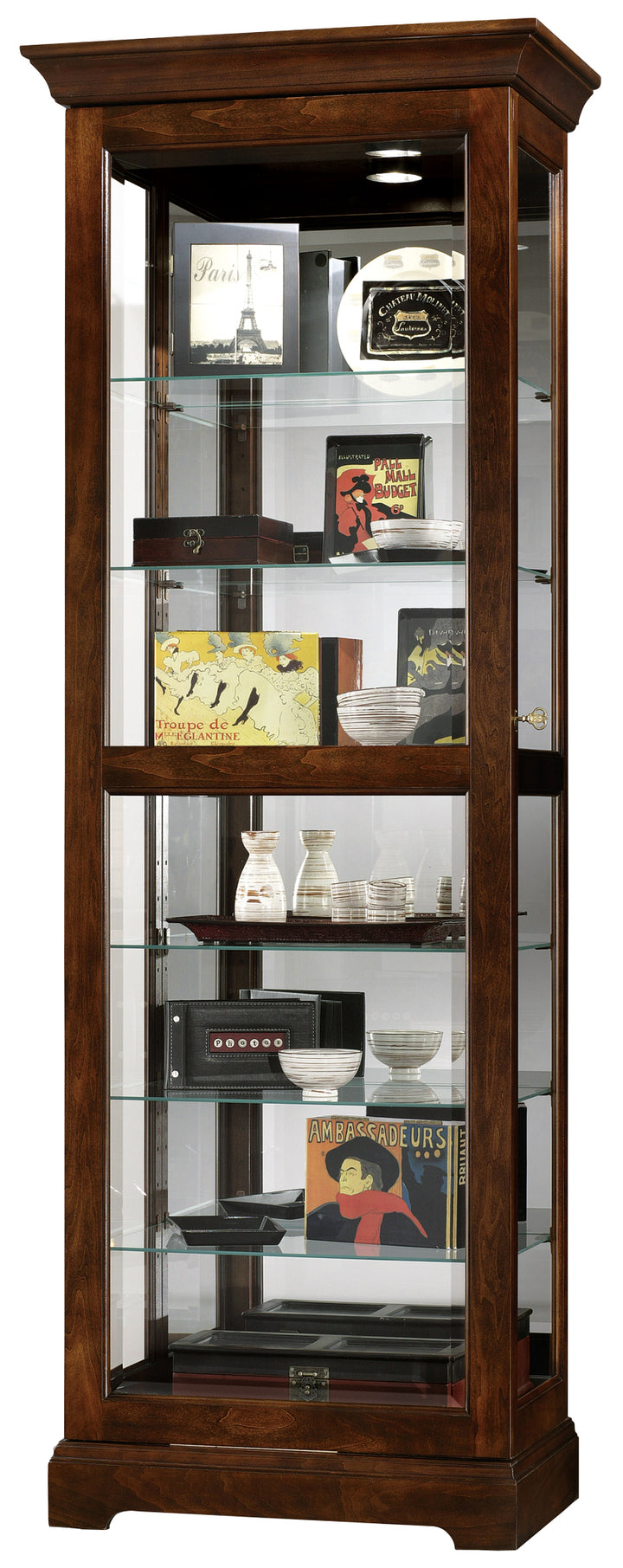 American Home Furniture | Howard Miller - Martindale Curio Cabinet