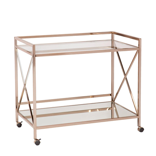 SEI Furniture Maxton Bar Cart BAR + BAR CARTS