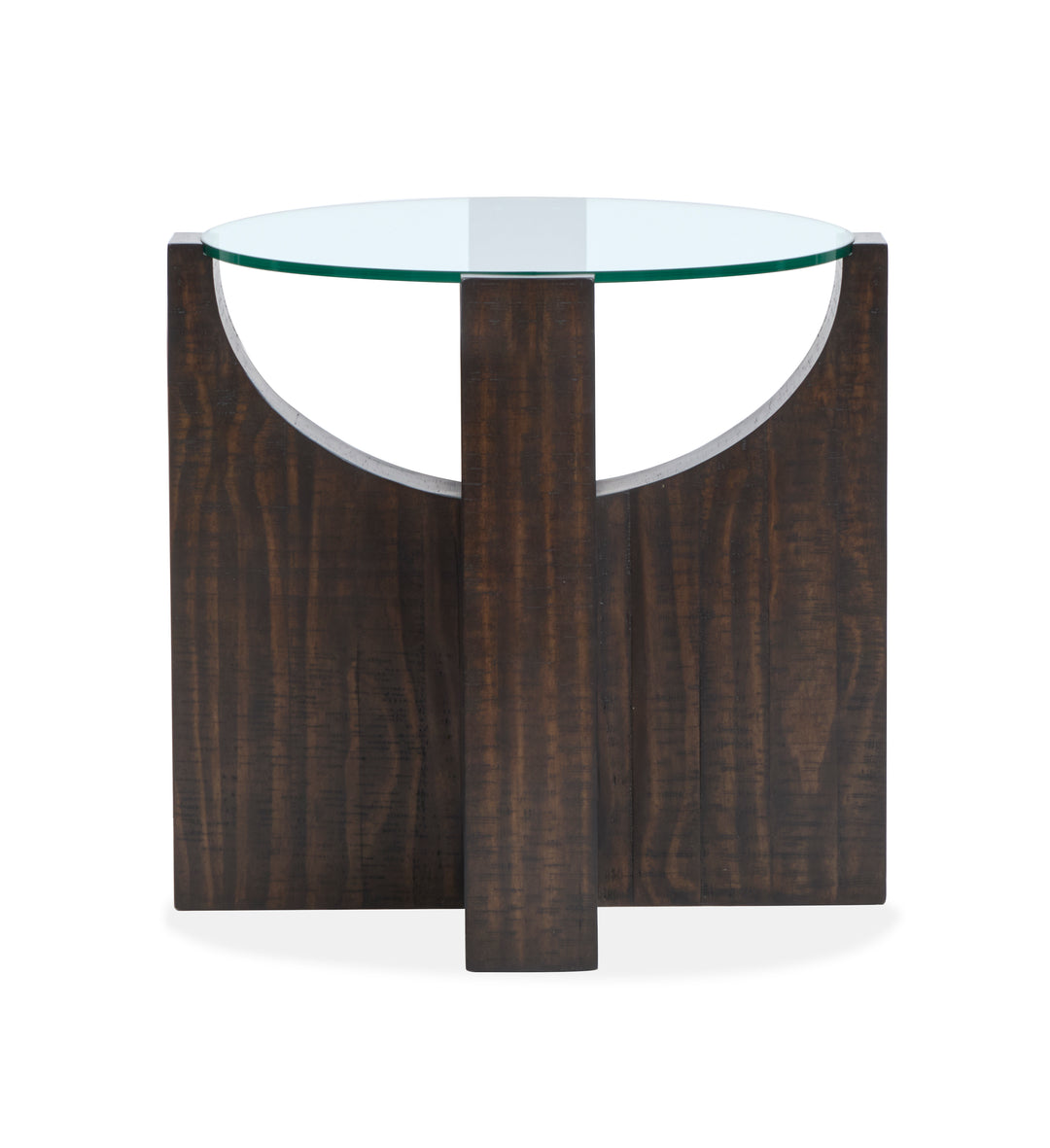 Beckham Rustic Tavern Round Accent Table - T6336-35